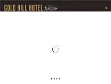 Tablet Screenshot of goldhillhotel.net